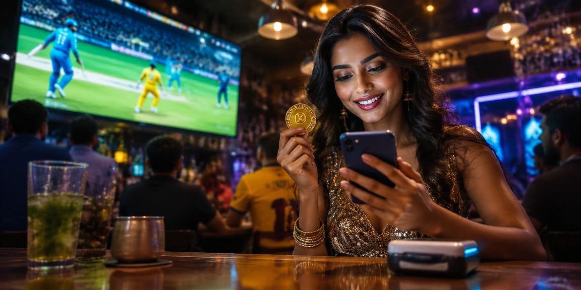 Exciting cricket betting action in India at sunset